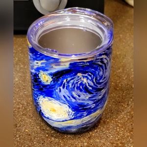 Van Gogh Insulated Wine Cup 12oz Starry Night
